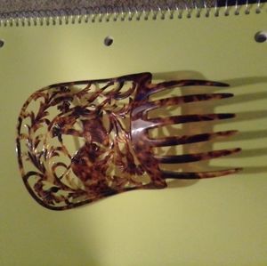 Vintage Celluloid Hair Comb